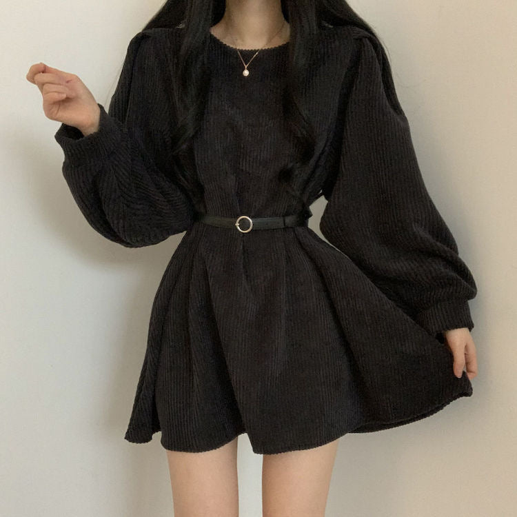 【Dress】高見えデートワンピース3色 Z8054