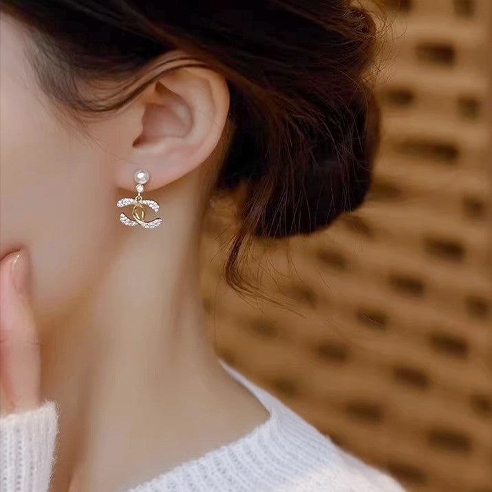 【雑貨】ビーズデザインピアス W12742