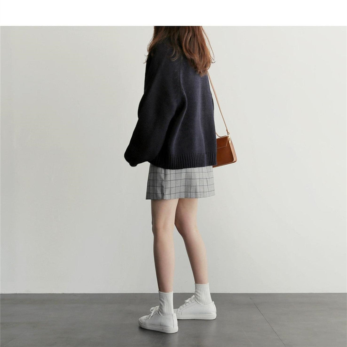 【Outer】シンプルカーディカン W13772