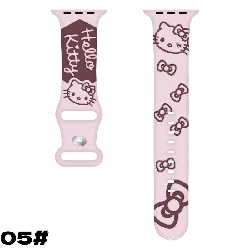 【雑貨】ソフトシリコンウォッチバンド T01780