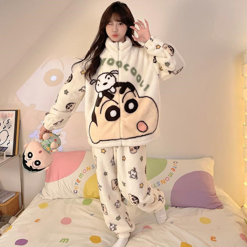 【Roomwear】厚手キャラクターパジャマ Z8020