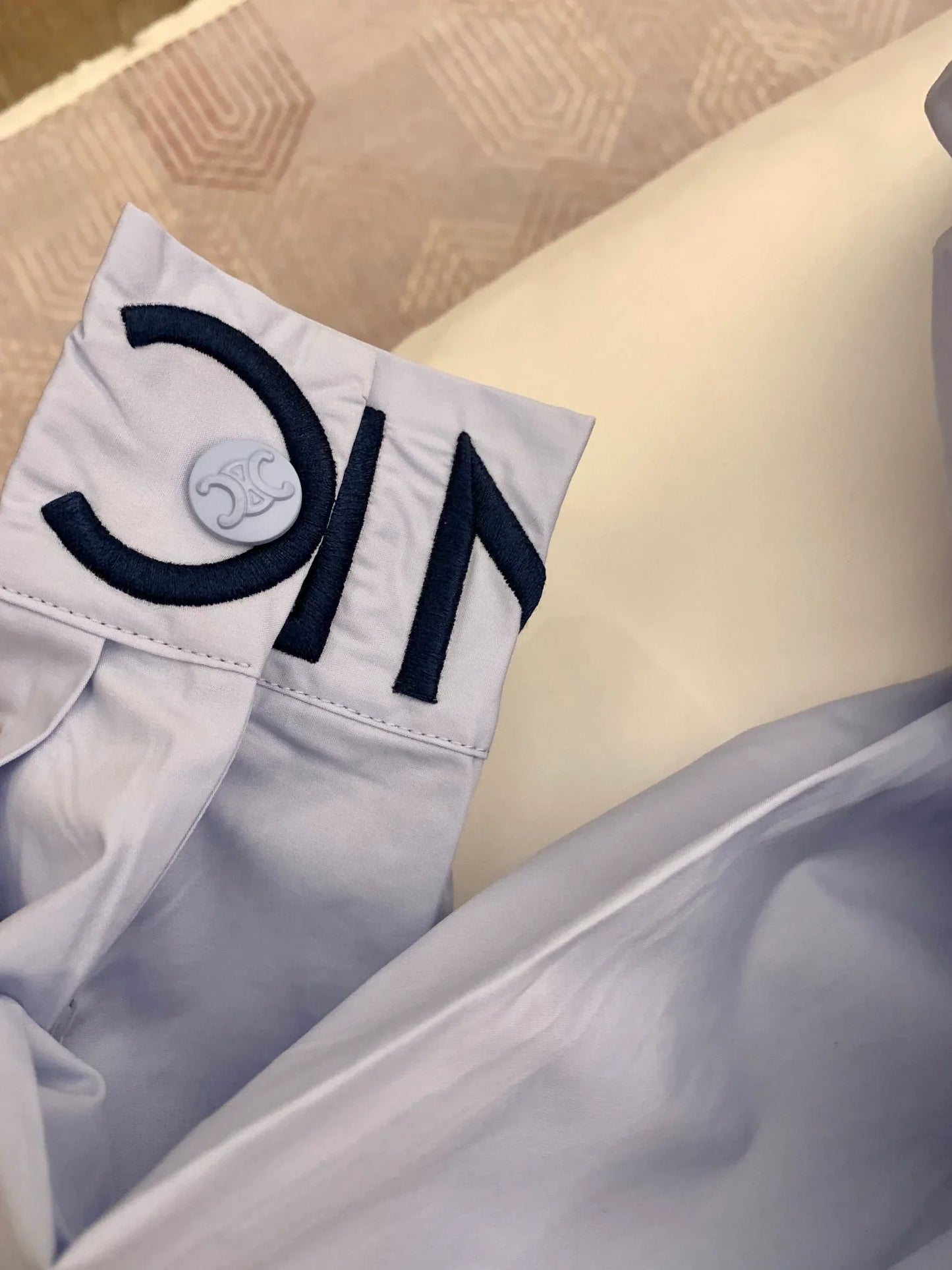 【Tops】刺繍シャツ W11195