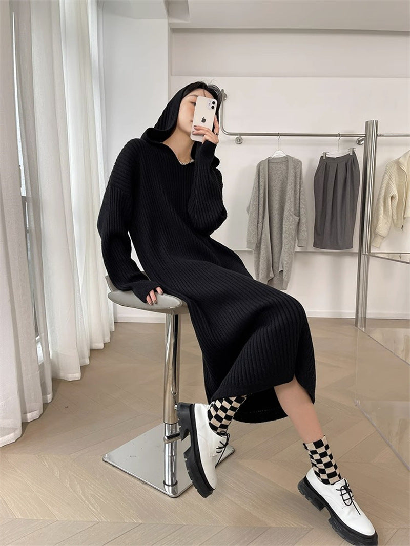 【Dress】ルーズ感ニットワンピース Z8385
