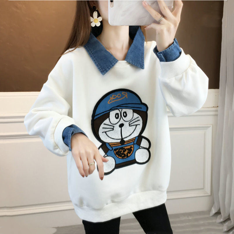 【Tops】フェイクレイヤードプルオーバー W13961