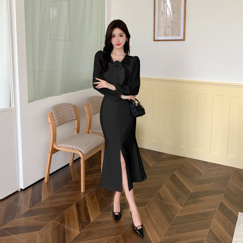 【Dress】フェミニンワンピース2色 Z7694