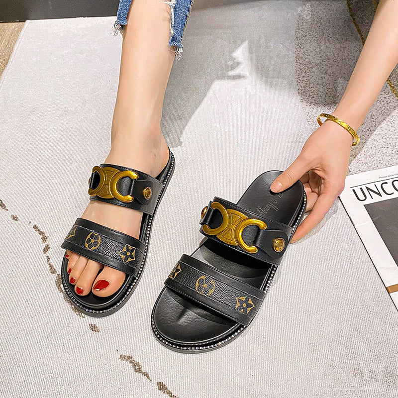 【Shoes】カジュアルスリッパ W12065