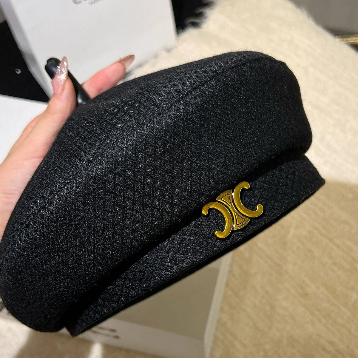 【雑貨】秋冬ベレー帽 Z7917