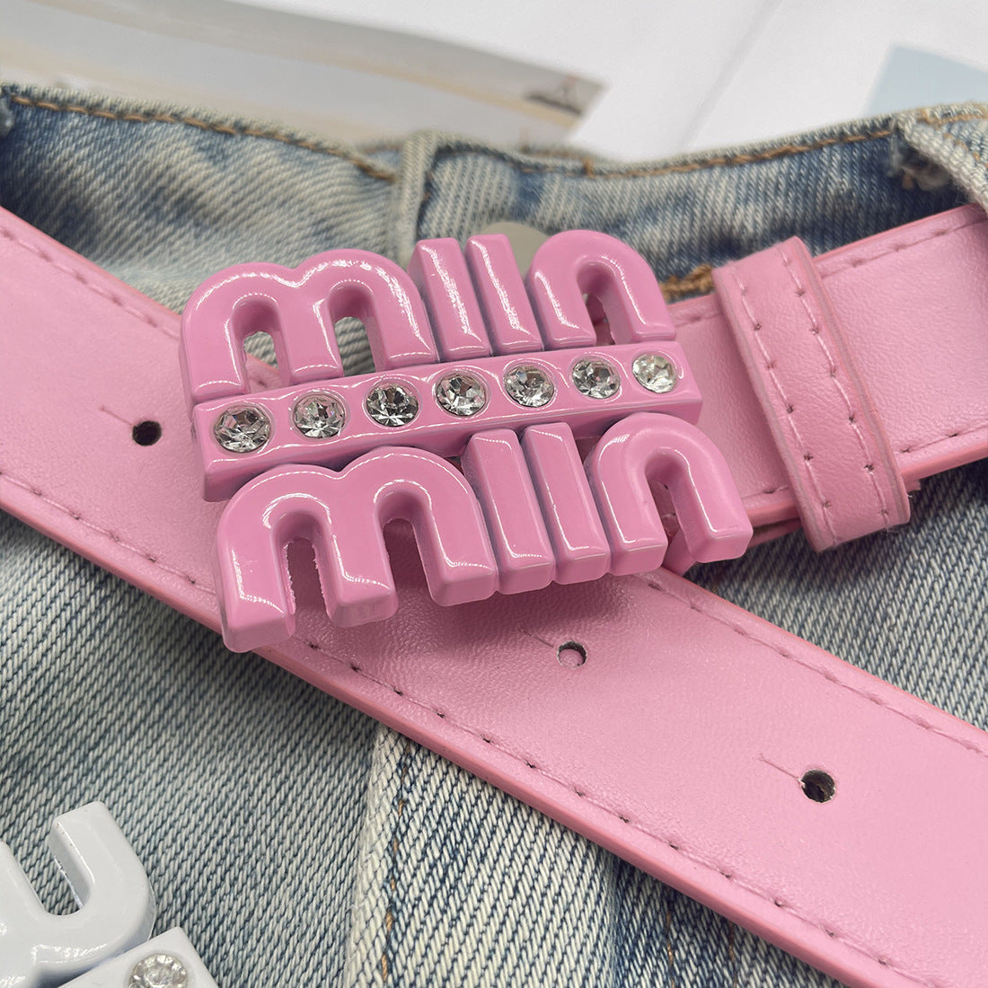 【雑貨】3色展開ベルト T01473