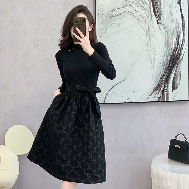 【Dress】切替OL通勤ワンピース Z8073