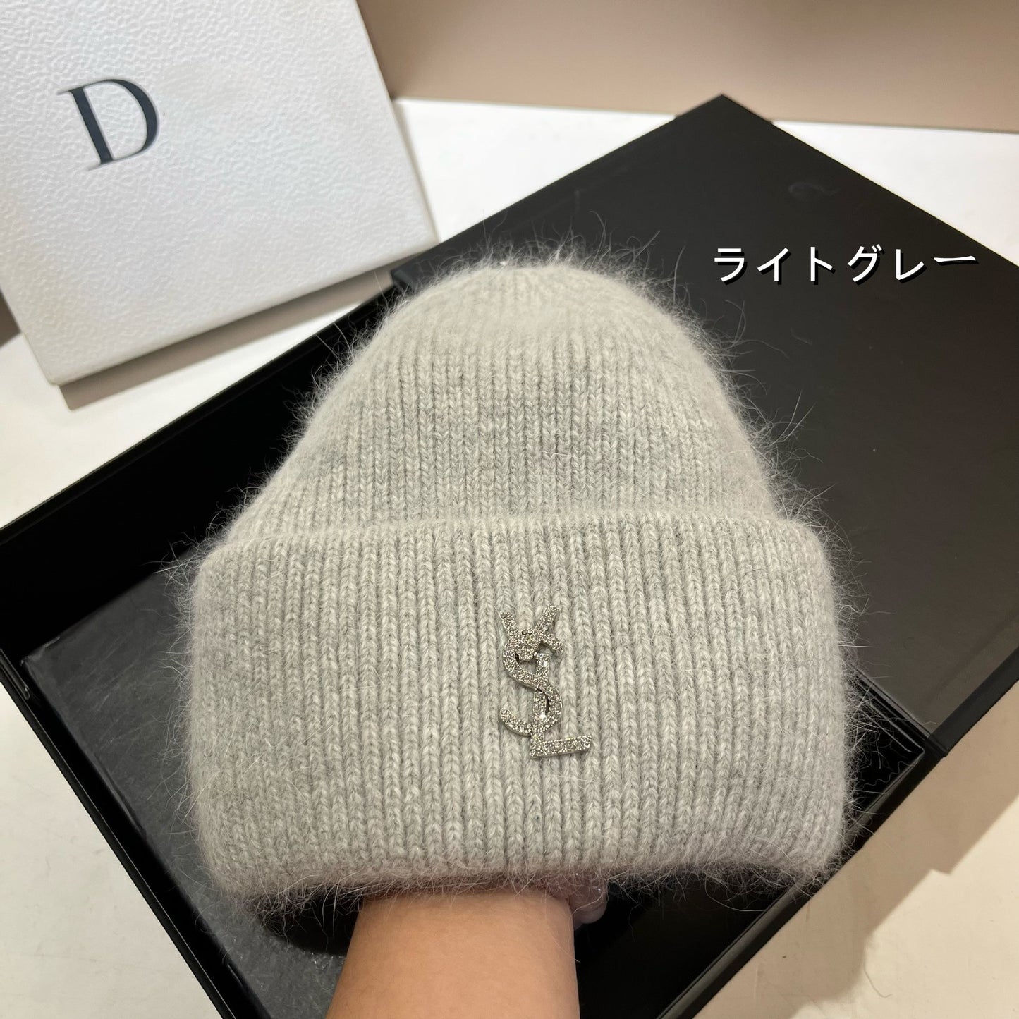 【雑貨】8色展開ニット帽子 W13813