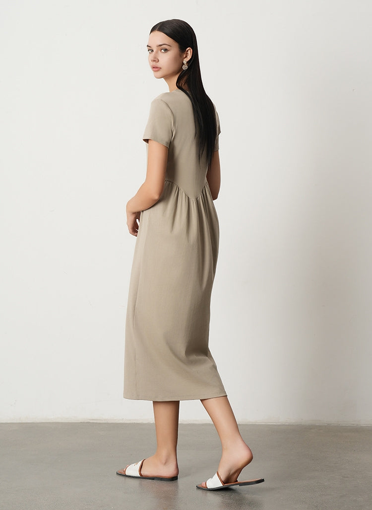 【Dress】サマーニットドレス T01650