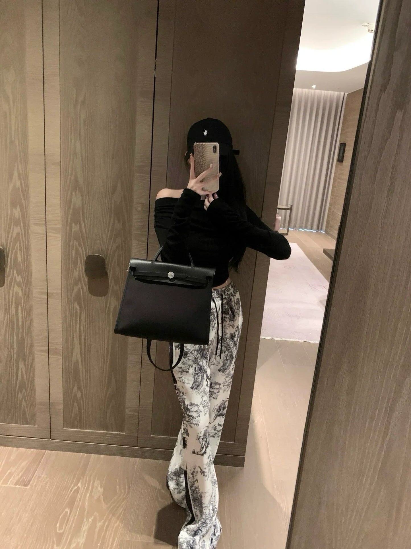 【Bottoms】カジュアルプリントパンツ W11210