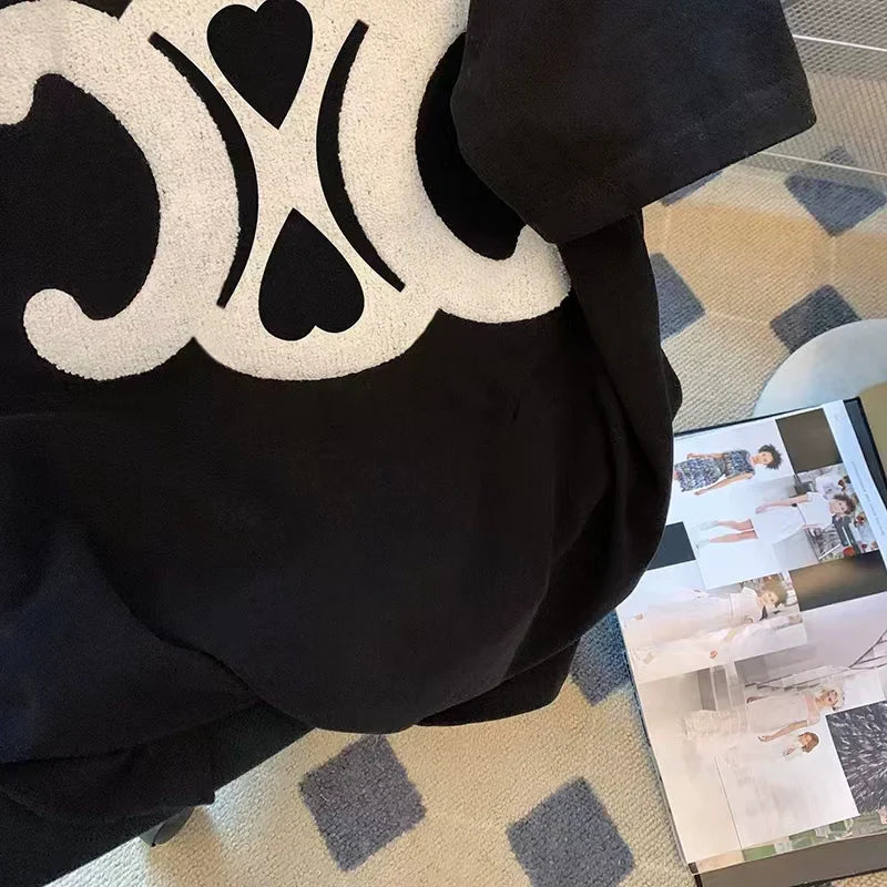 【Tops】新入荷~配色Tシャツ W10751