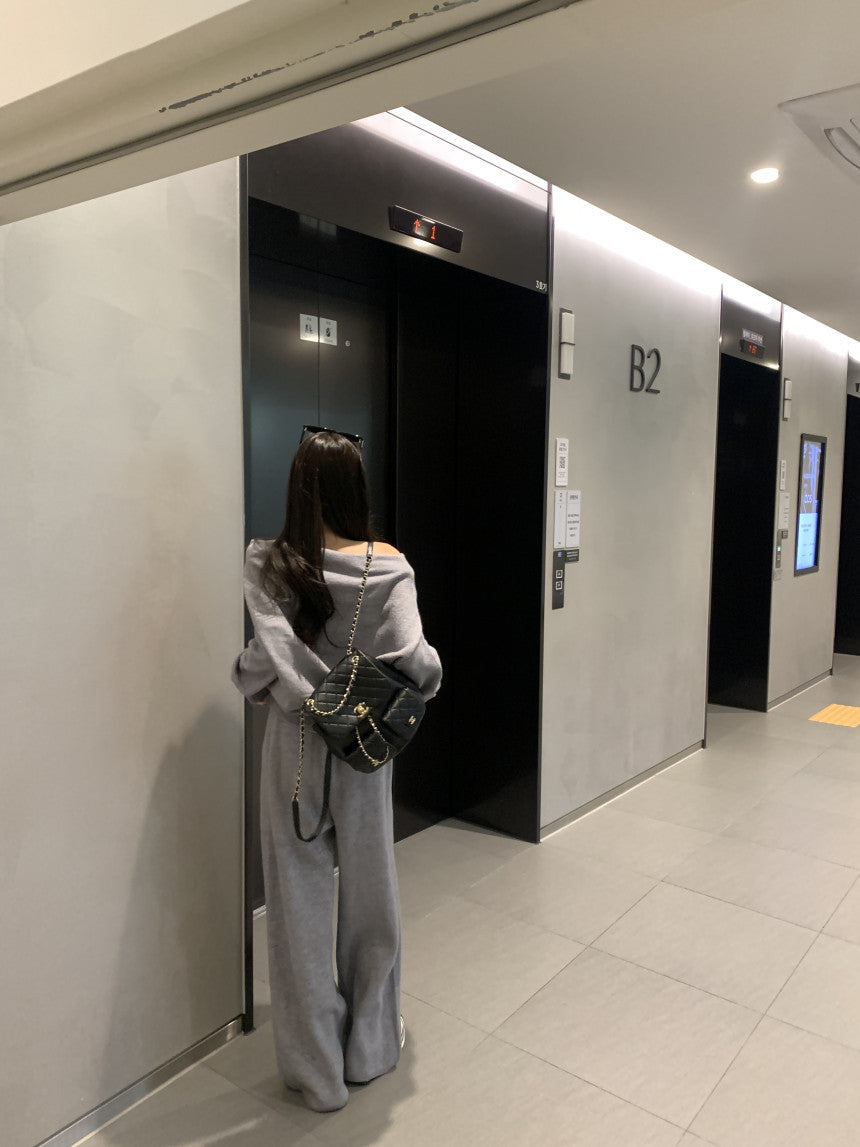 【Set】セーター+パンツ セット Z7762