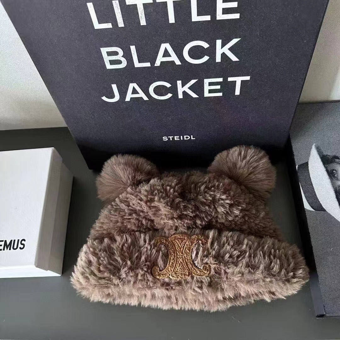 【雑貨】可愛いニット帽子 W14470