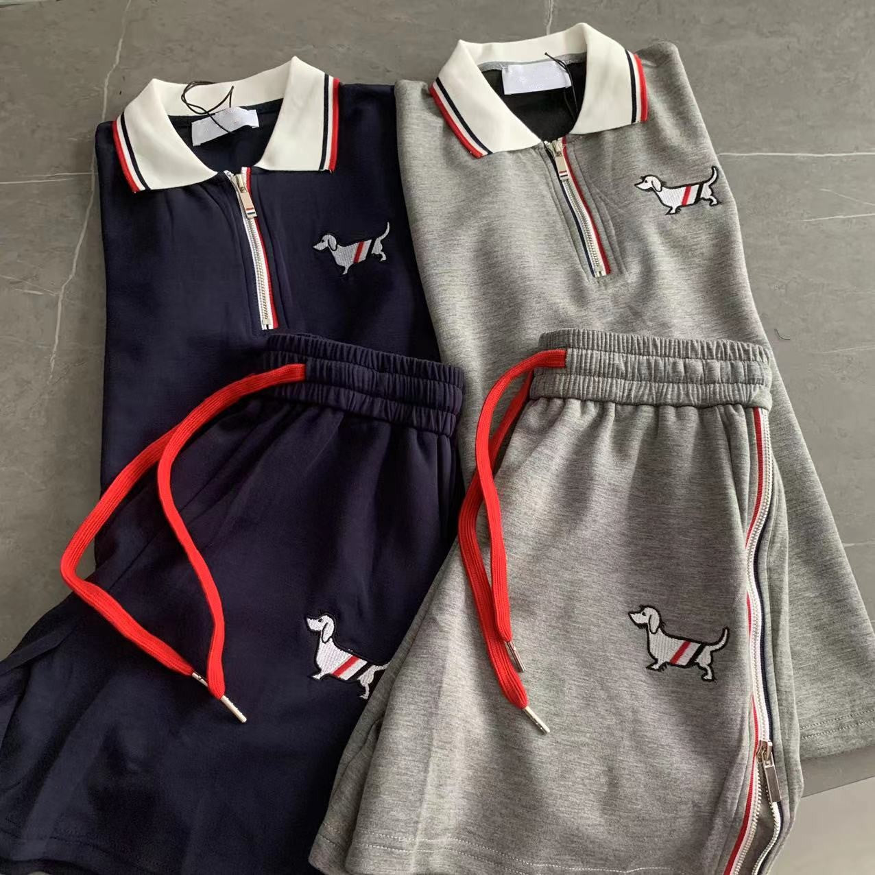 【Set】2点セット Tシャツ + パンツ W12263