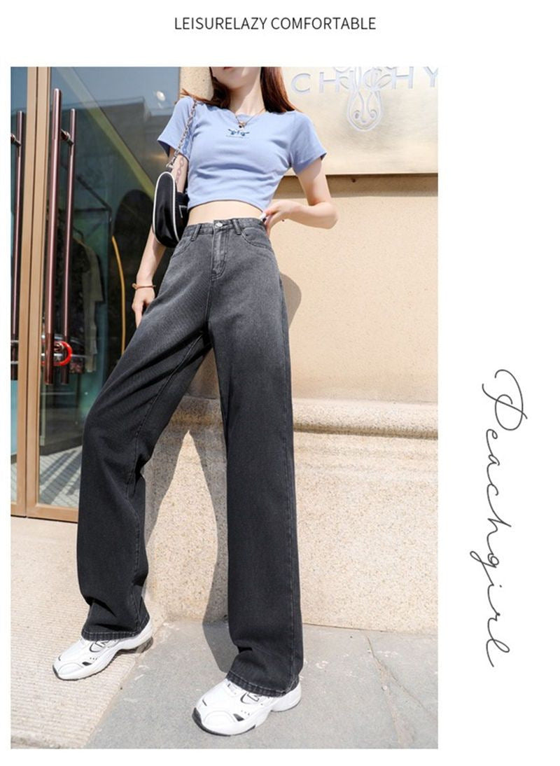 【Bottoms】グラデーションデニムパンツ W11976