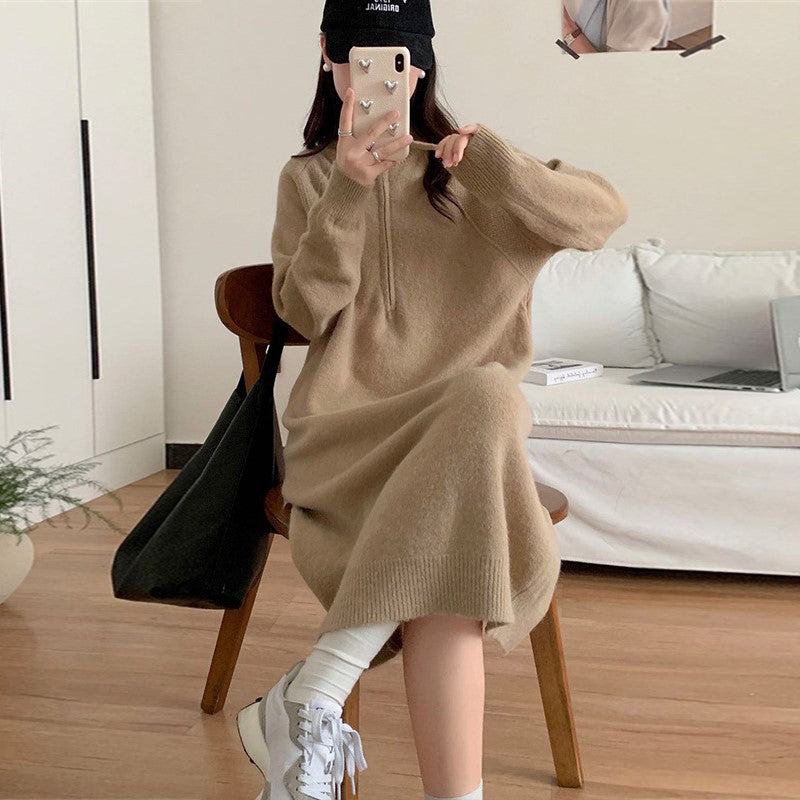 【Dress】タートルネックワンピース Z8387