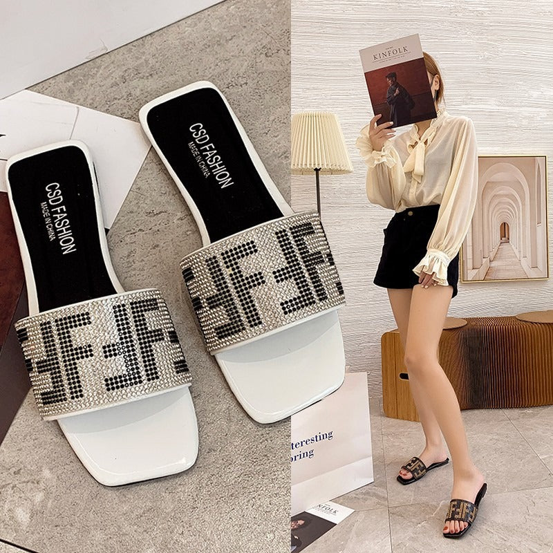 【Shoes】カジュアルスリッパ W12367