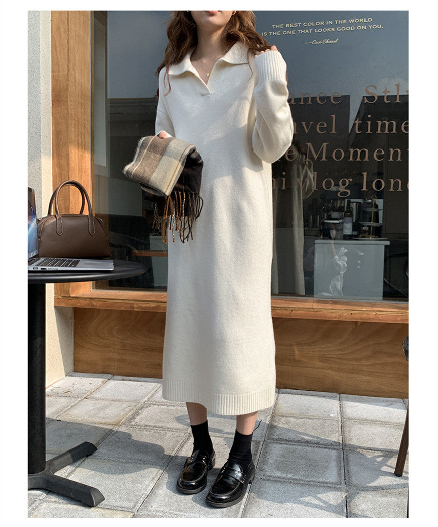 【Dress】ニットワンピース W13417