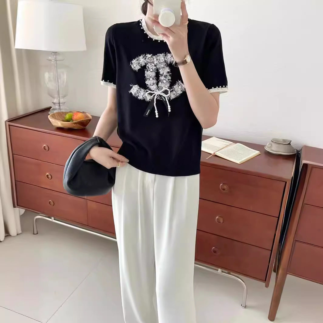 【Tops】ダイヤモンドTシャツ W11883