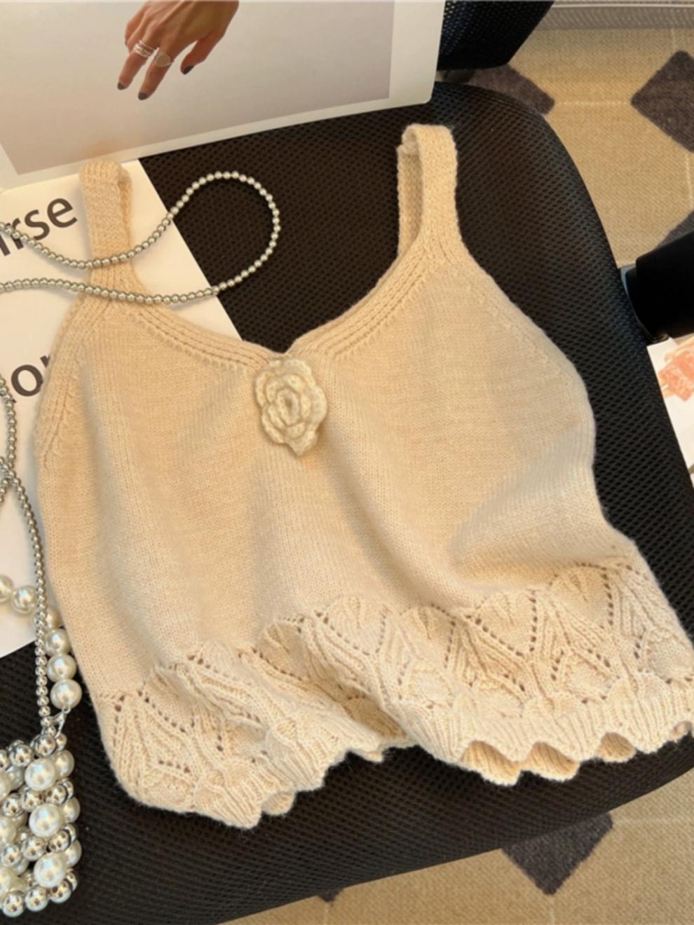 【Set】カーディカン+キャミソール2点セット W13723