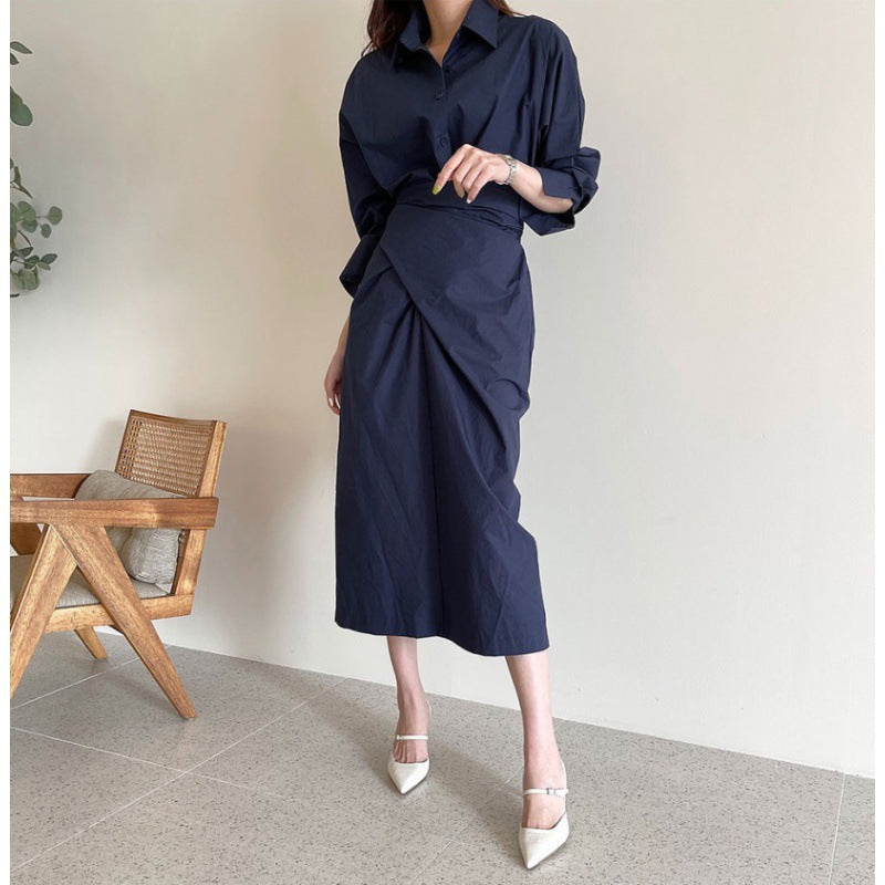 【Dress】新入荷~シャツワンピース W10326
