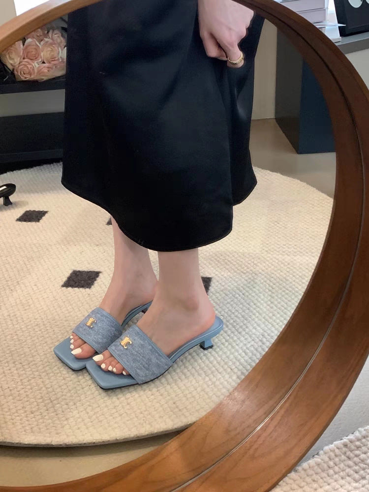 【Shoes】高見えスリッパ Z6759