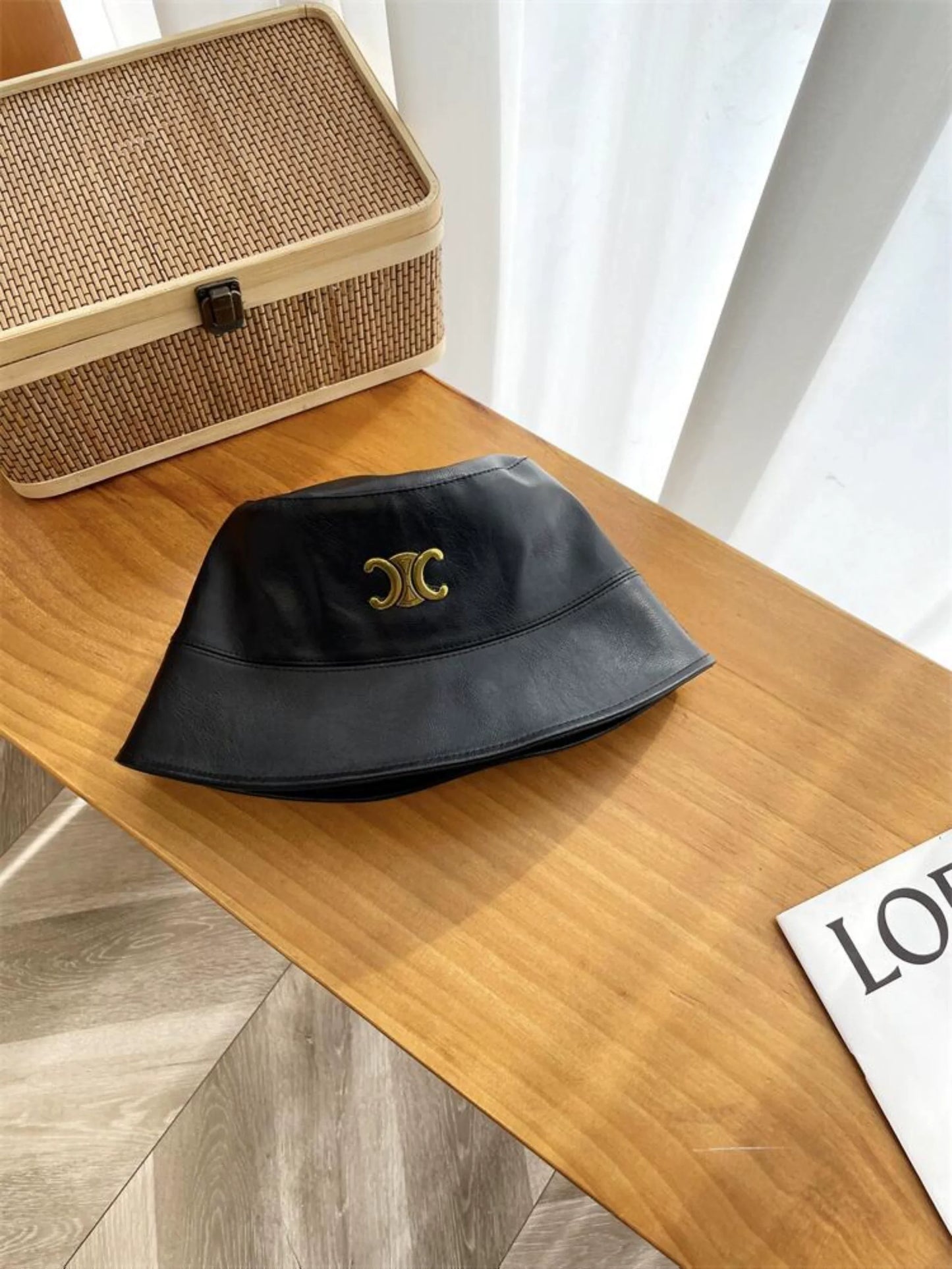 【雑貨】PUサファリハット W10764