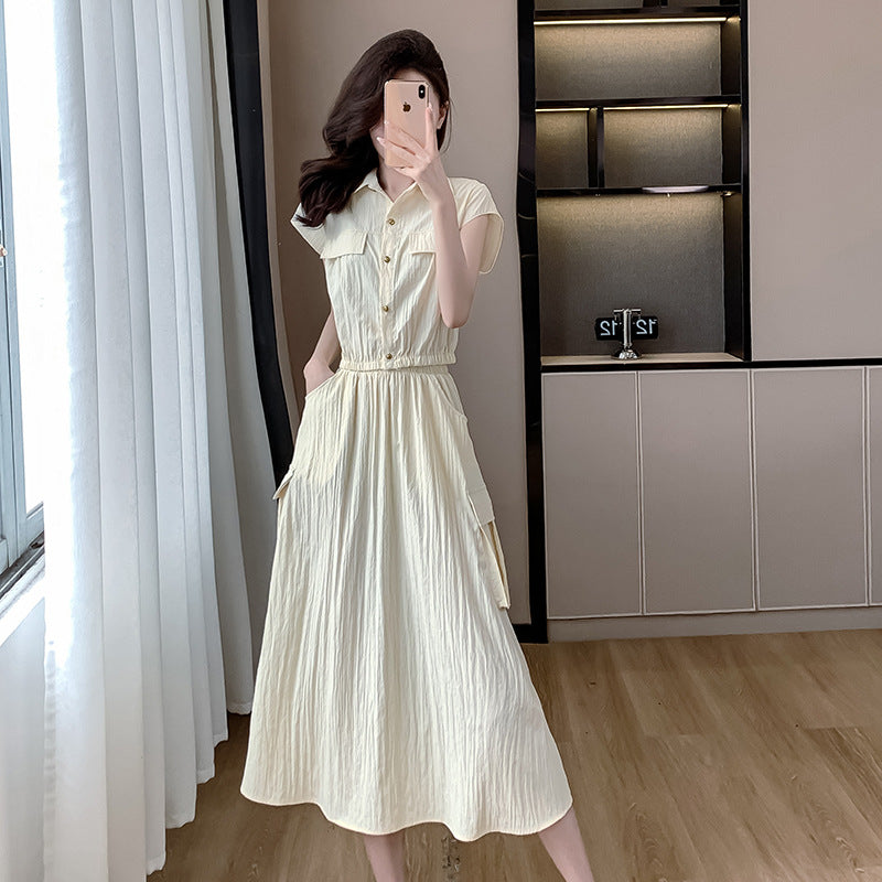 【Set】セットアップ シャツ + スカート W12031