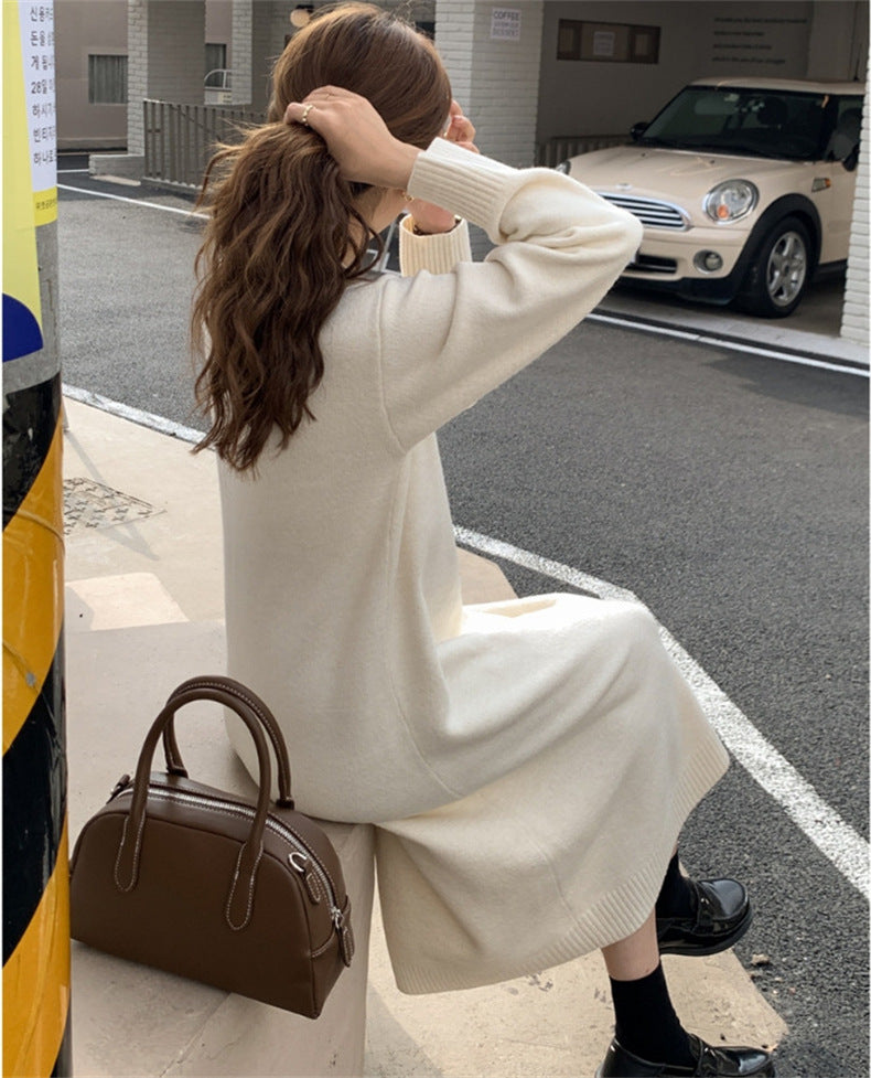 【Dress】ニットワンピース W13417