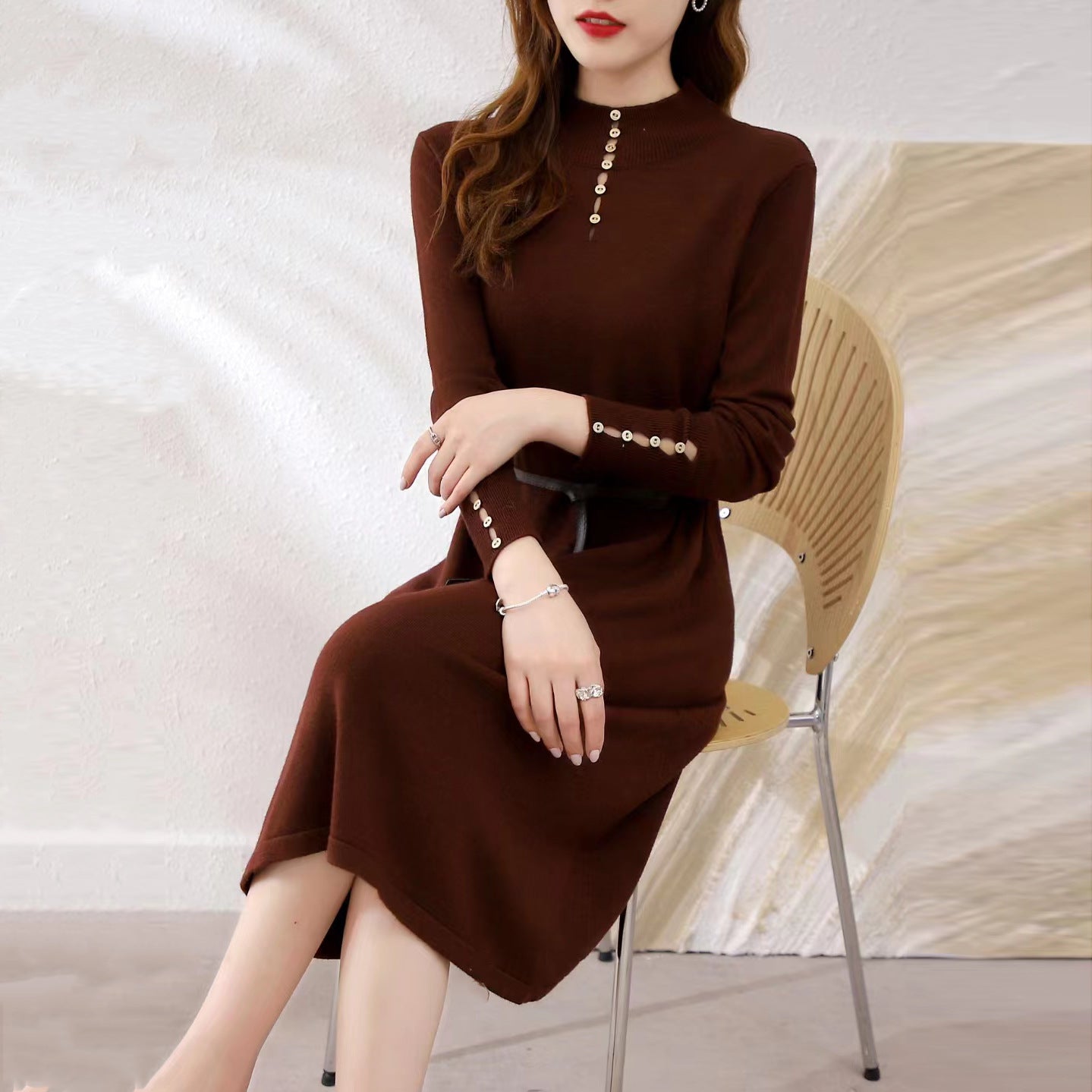 【Dress】OL通勤ワンピース Z7752