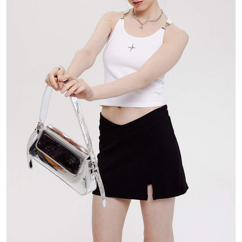 【Tops】ベアトップ付きタンクトップ W10839