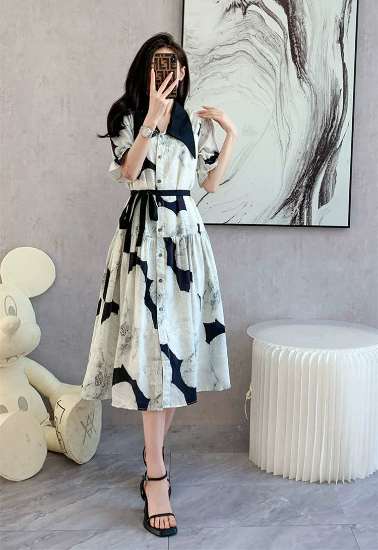 【Dress】新入荷~シャツワンピース W11180