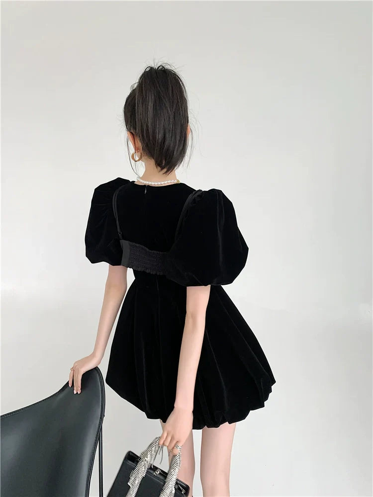 【Set】ワンピース+キャミソールセットアップ W11215