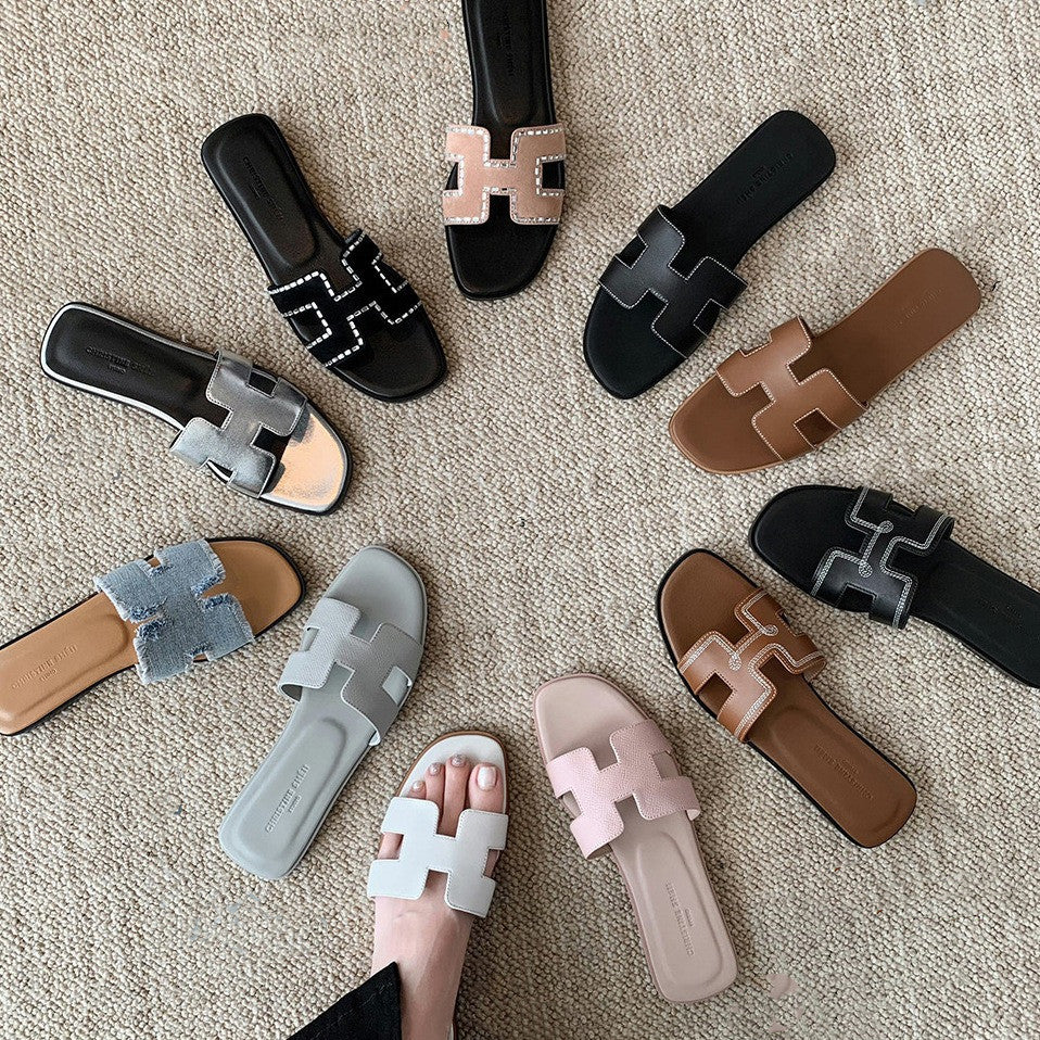 【Shoes】11色展開滑り止めスリッパ W12362