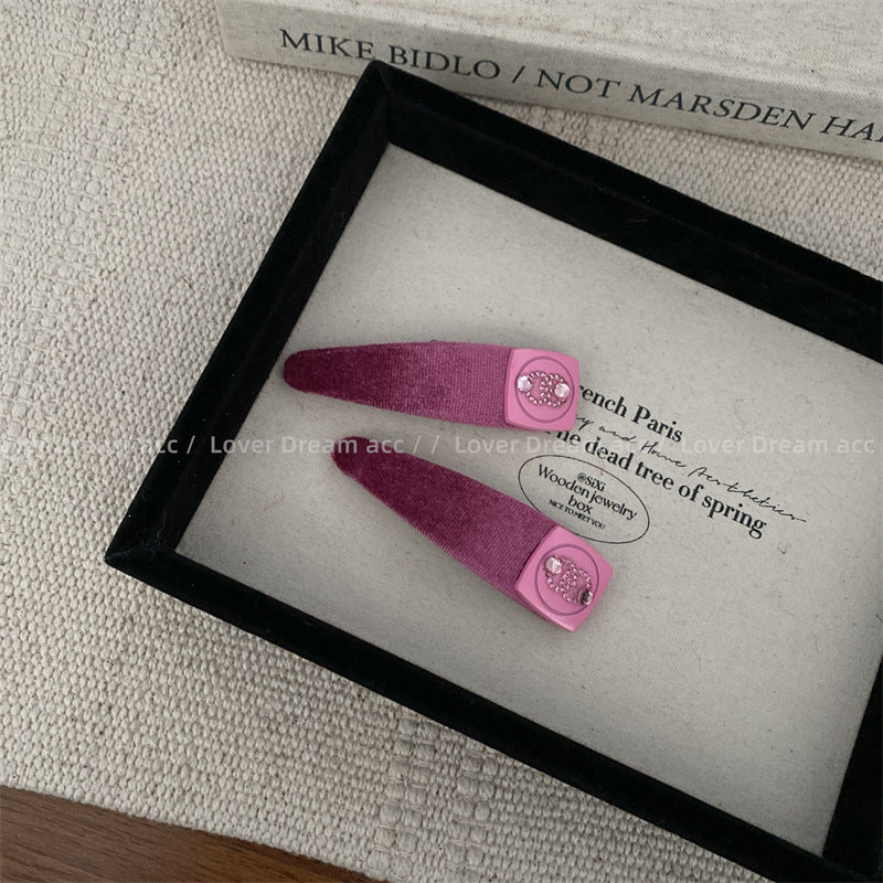 【雑貨】3色展開ヘアピン W12126