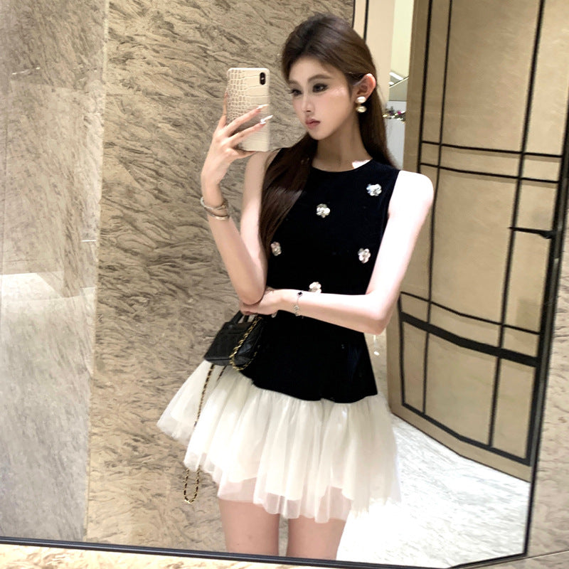 【Dress】切り替えワンピース T01411