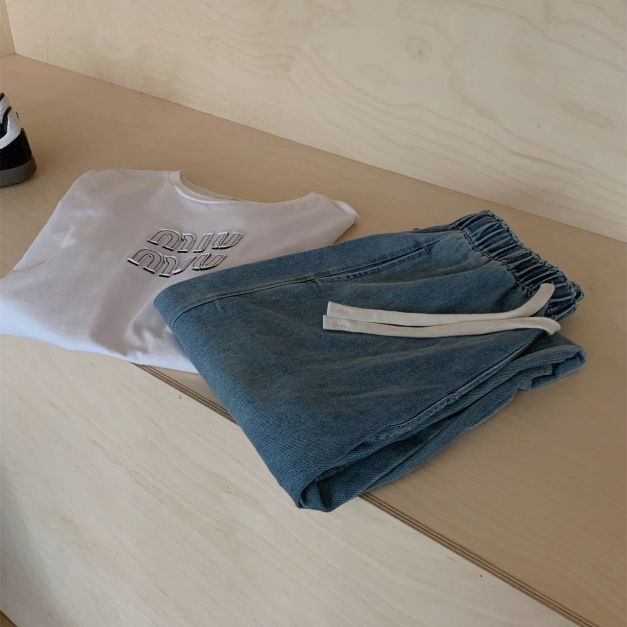 【Bottoms】薄い春夏デニムパンツ W13575