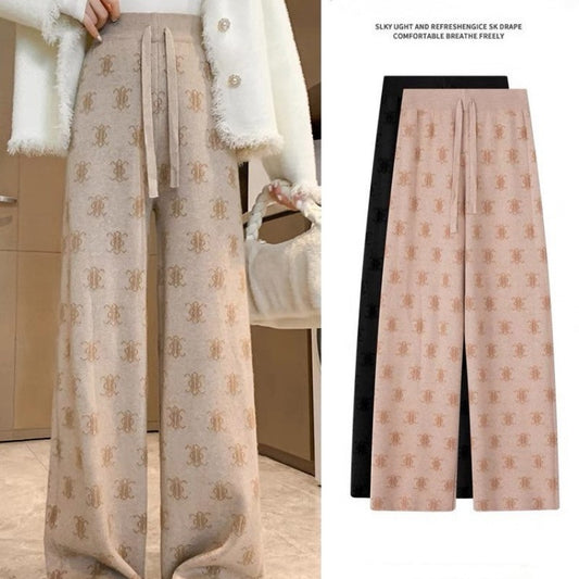 【Bottoms】裏ボアワイドパンツ2色 Z7976