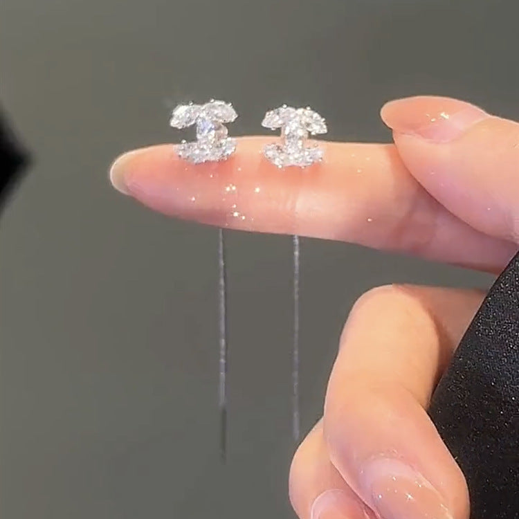 【雑貨】2色イヤリング Z7066