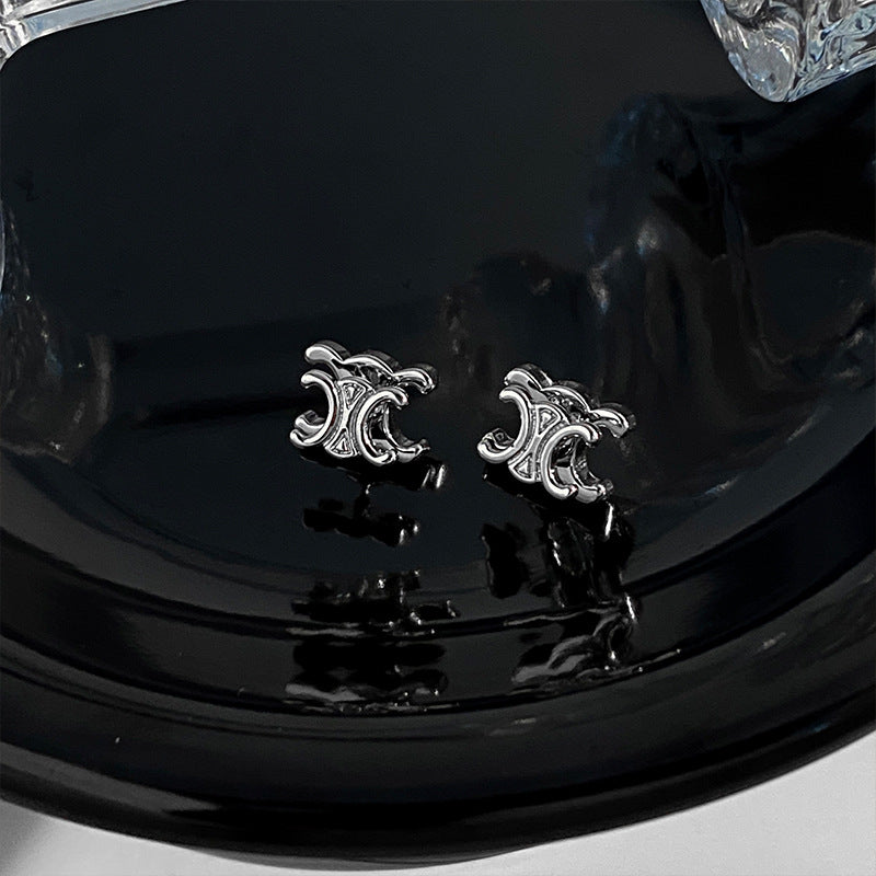 【雑貨】2WAYデザインピアス T01313