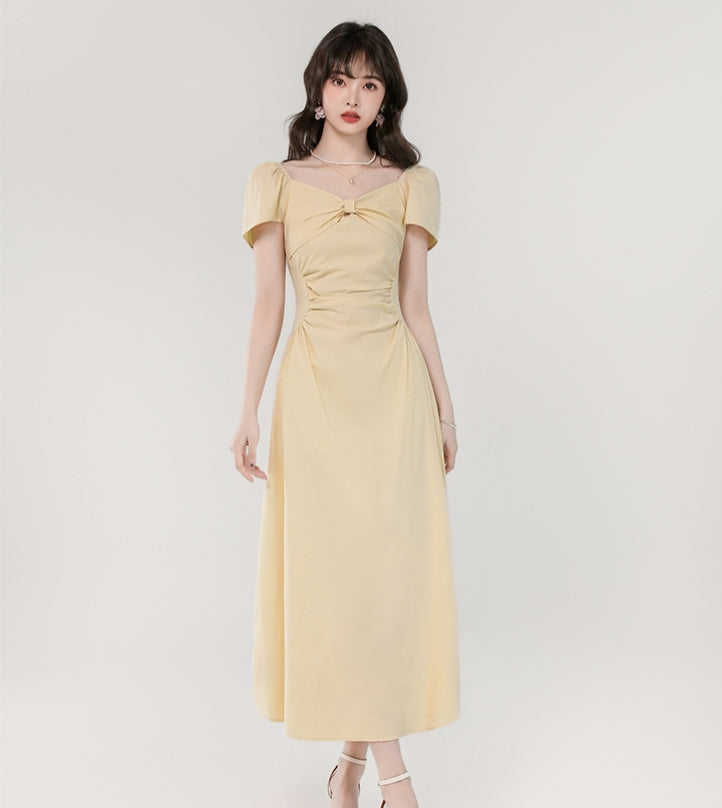 【Dress】夏ぴったり4色ワンピース T01610