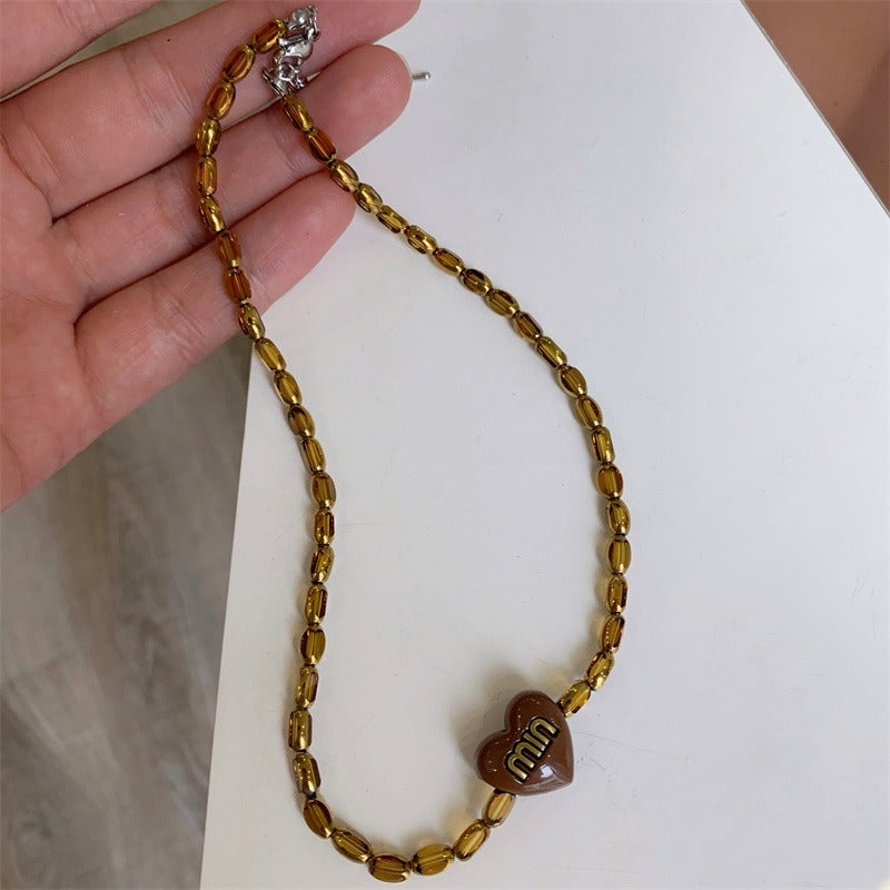 【雑貨】2タイプ選択可ネックレス W12116