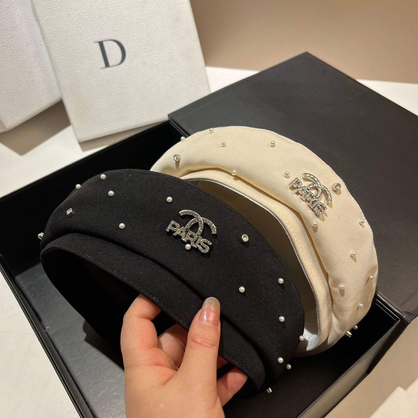 【雑貨】ダイヤモンドベレー帽 W13850