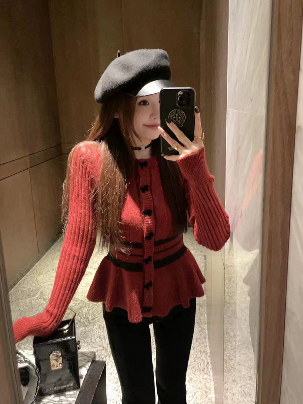 【Outer】3色カーディガン Z7662