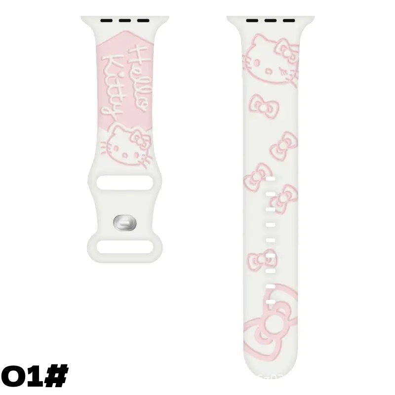【雑貨】ソフトシリコンウォッチバンド T01780