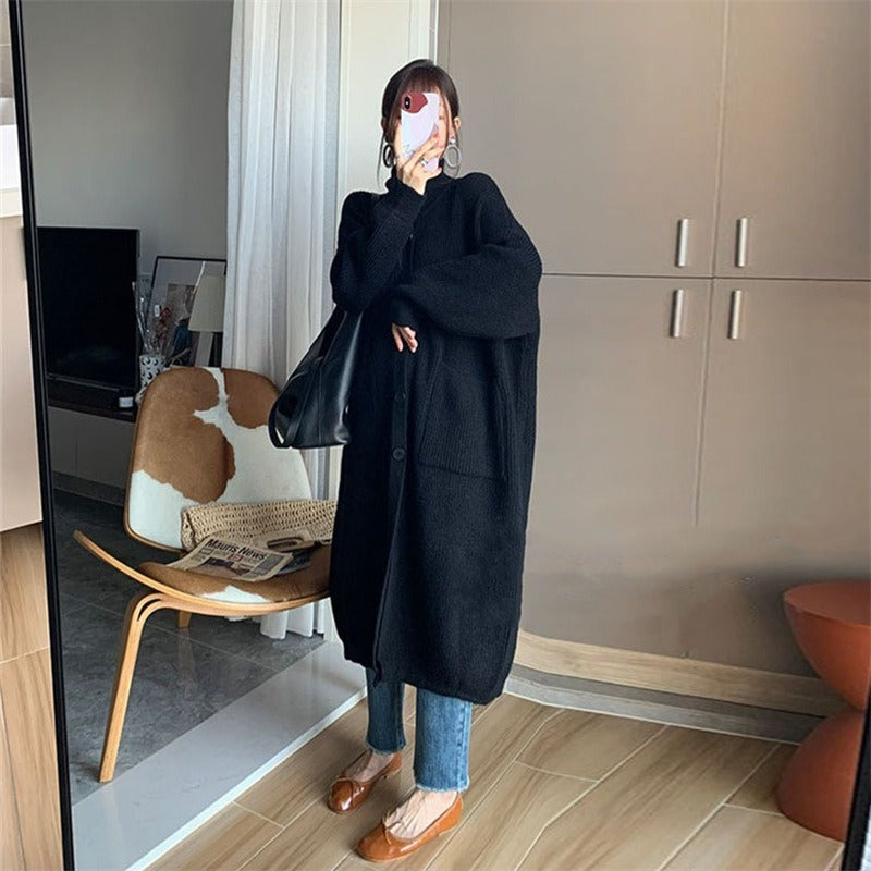【Outer】4色ロング丈カーディガン W13720