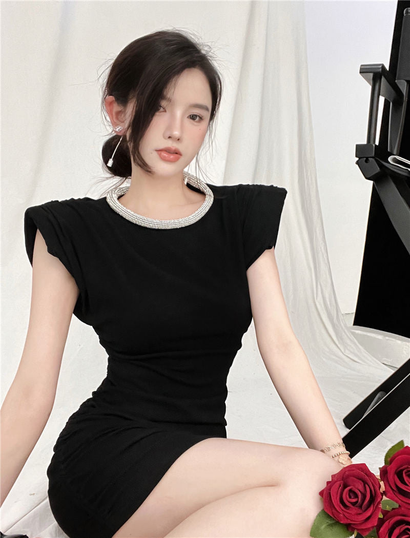 【Dress】ノースリーブワンピース T01382