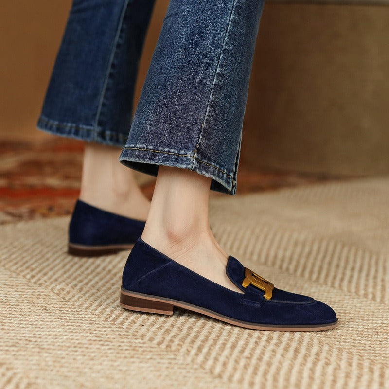【Shoes】通勤フラットシューズ W13356